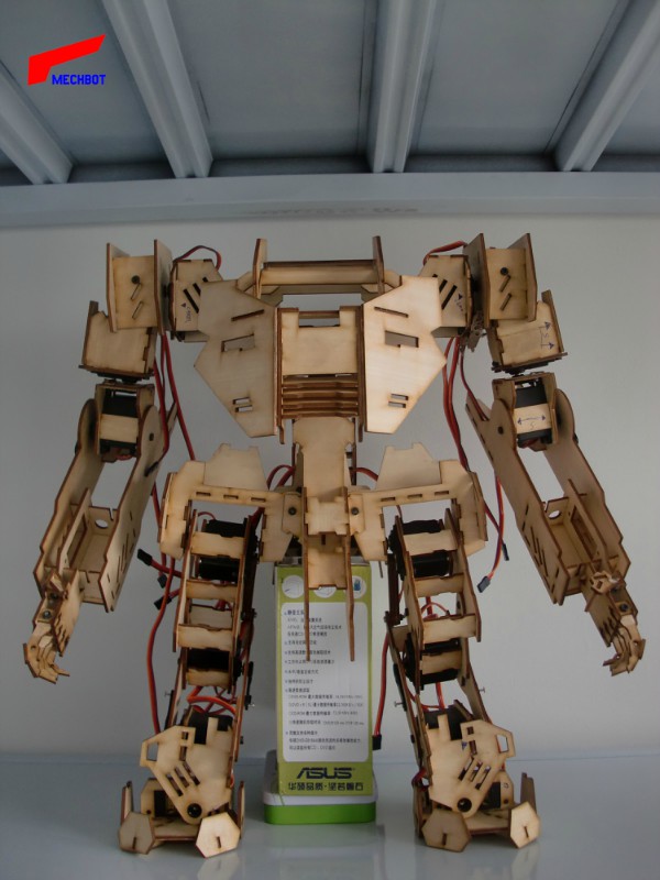MECHBOT2.1.0机器人拼装模型激光雕刻图纸 dxf slddrw格式